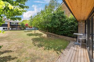 Garden from studio- click for photo gallery